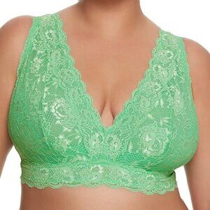 Cosabella Never Say Never Ultra Curvy Plungie S in Ghana Green